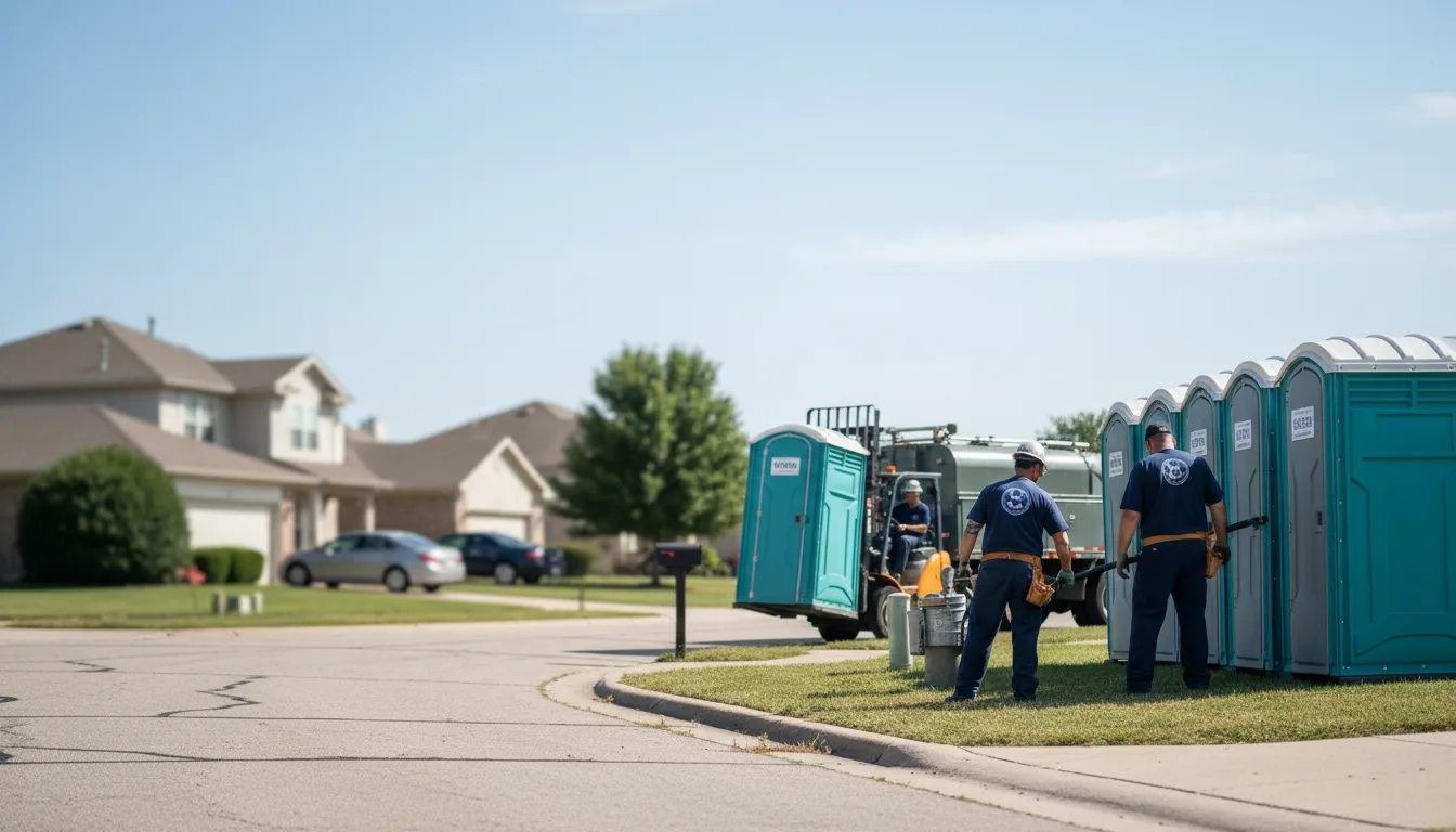 Porta Potty Rental in Hudson, IA near me